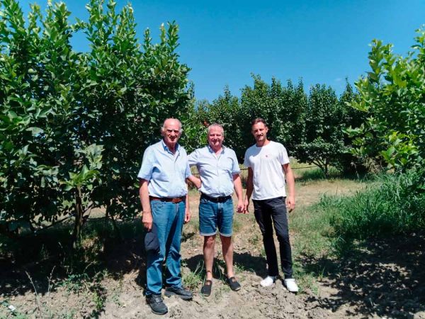 Bild: Im Garten bei Cavaliere in Eboli